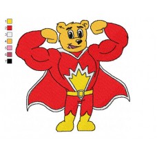 SuperTed 02 Embroidery Design